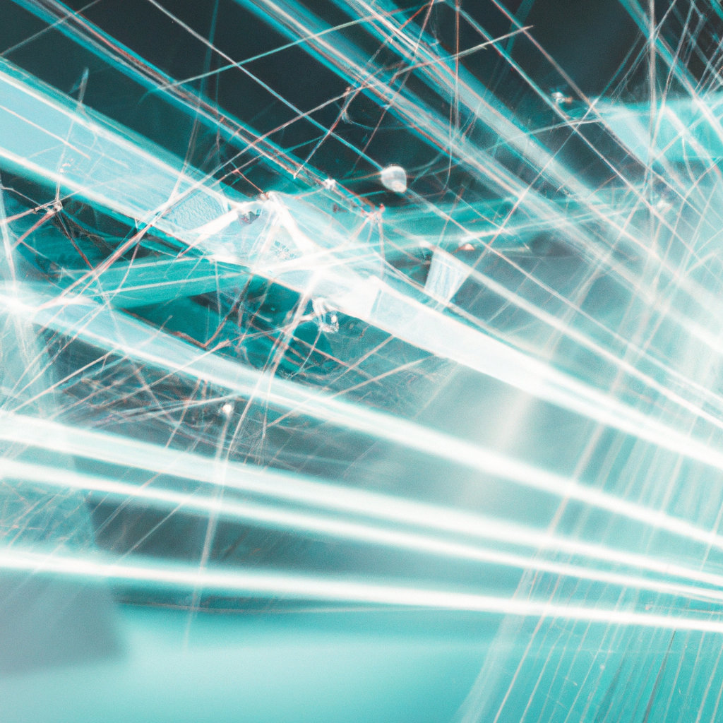 Abstract 3D network overlay representing modular compute and pipelines